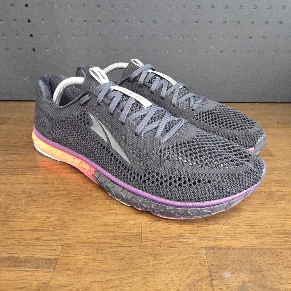 Altra Escalante Racer Running Shoes Womens 11 Black Knit Zero Drop ALW1933B060